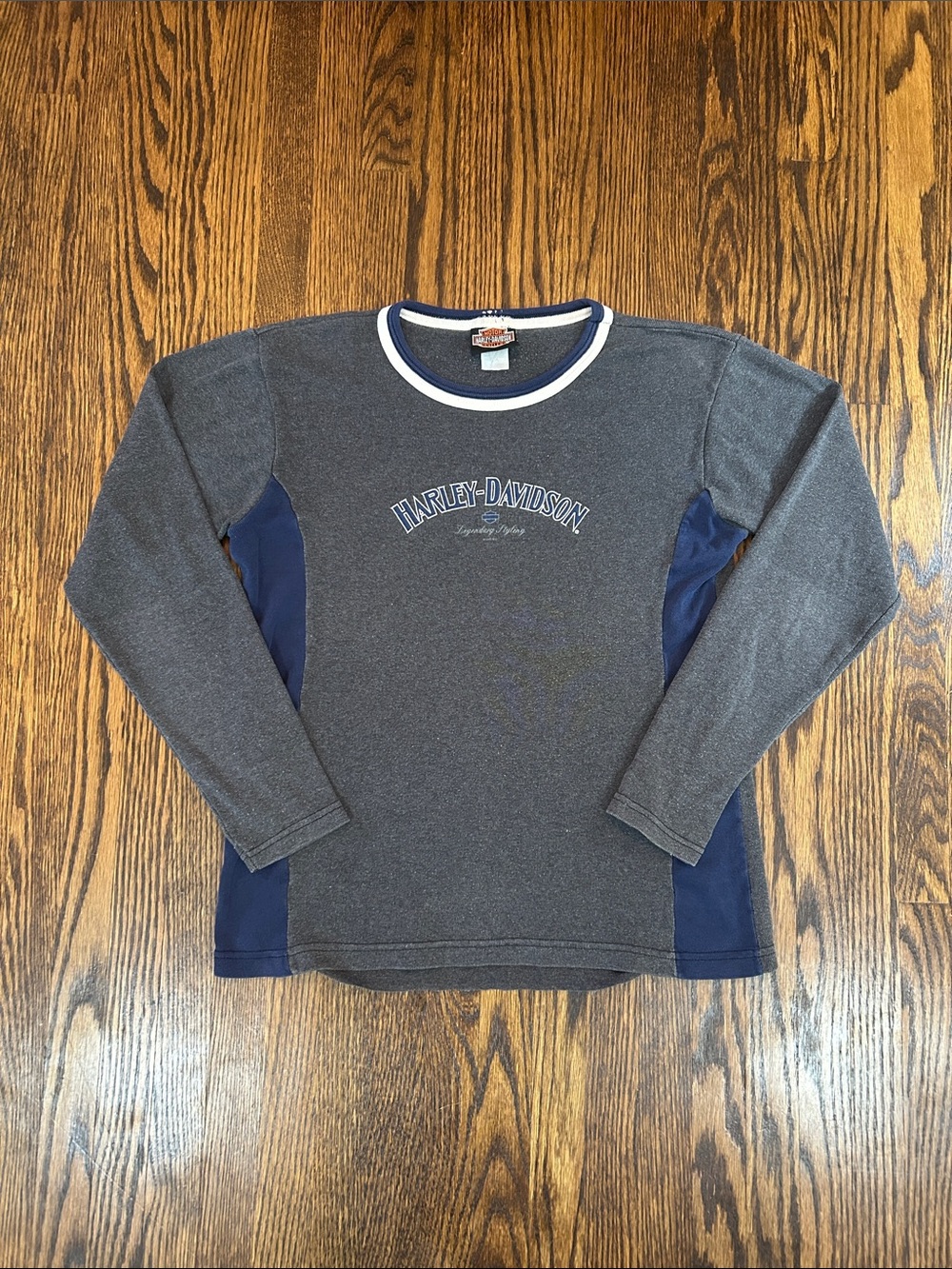 Vintage Y2K Harley Davidson Long Sleeve T-Shirt
